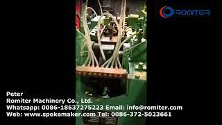 Automatic Motorcycle Spoke Making Machine for Pakistan Customer