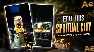 Spritual City After Effects Tutorial | Camera Tracking Tutorial like Editing Edition | Mocha Ae |