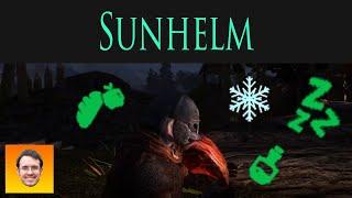 Fantastic NEEDS, COLD and DISEASES mechanics wrapped into a SINGLE mod! SUNHELM Skyrim mod showcase.