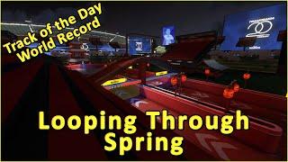 Looping Through Spring - World Record by thomas4096 - TRACKMANIA Track of the Day