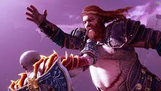 God of War Ragnarok - THOR vs KRATOS FINAL FIGHT + Death Scene