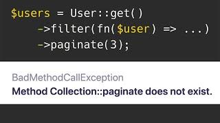 How to Paginate the Laravel Collection? Two Ways.