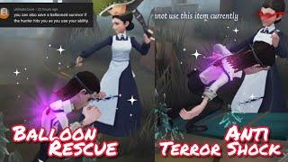 PRO TIPS PROFESSOR • BALLOON RESCUE & ANTI TERROR SHOCK TRICK • IDENTITY V