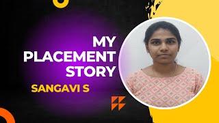 CONGRADULATION MS. Sangavi S for getting placed