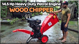 Best Heavy-Duty Petrol Engine wood chipper Shredder Machine