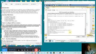 5.2.3 Configure RIP Routing on Network