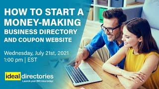 How to Start a Money-Making Business Directory & Coupon Website