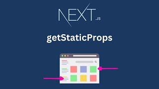 NextJS: getStaticProps #nextjs