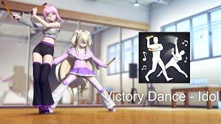 【MMD PUBG】 Victory Dance - Idol   (Motion DL)