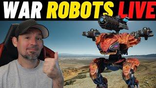 WR Live | Time Drop In a Game With Me | War Robots Champion League Time Drops