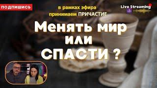 Менять мир или спасти ?