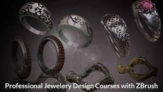 Professional Jewelery Design Courses with ZBrush