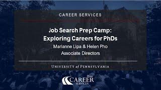 Exploring Careers for PhDs/Postdocs