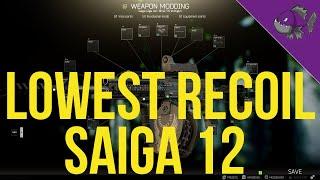 Lowest Recoil Saiga 12 - Modding Guide - Escape From Tarkov