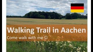 Walking trail near home/Walk with me/ Beautiful German fields/Indian Vlogger in Germany