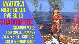 ESO Magicka Nightblade PVE Build - Shadowfire - PVE Guide Markarth