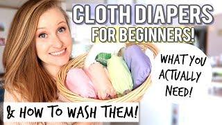 CLOTH DIAPERS FOR BEGINNERS | CLOTH DIAPER ROUTINE