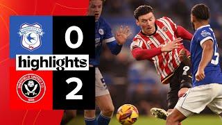 Cardiff City 0-2 Sheffield United | EFL Championship highlights