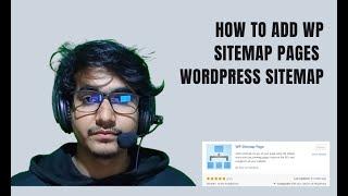 How to add wp sitemap pages | Wordpress sitemap