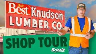 Grizzly Shop Tour: Knudson Lumber Company