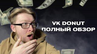 Полный обзор на VK Donut, сервис на МИЛЛИОН