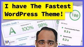 This is the Fastest WordPress Theme! [WITH PROOF]  (2023) best for bloggers and affiliate marketing