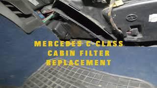 MERCEDES C-CLASS / W202 / CABIN FILTER REPLACEMENT