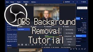 OBS Background Removal Plugin [Tutorial]