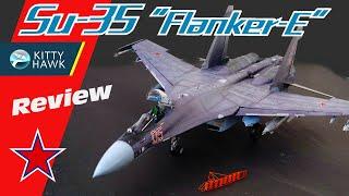 Su 35 KittyHawk | Build Review | Completed Model 1/48