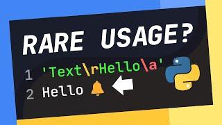 Backslash "\" Has FAR More USES Than You THOUGHT In Python
