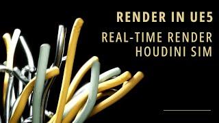 Unreal Engine 5 / Houdini Tutorial: Easy Houdini to UE5 Rendering