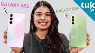 Galaxy A55 vs Galaxy A34 Qual é o MELHOR para comprar em 2024?