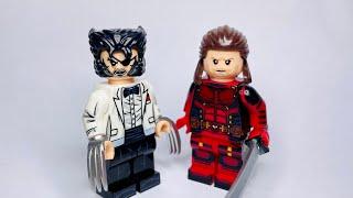 Lego Wolverine Patch & Nicepool | Deadpool & Wolverine | Unofficial Lego Minifigures