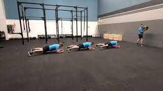 Team WOD The Forge: Functional Fitness Summer Party Workout part 1