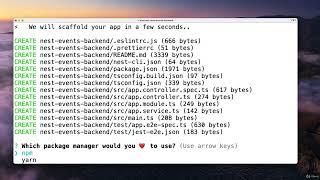 eground org 5   Installing and Using Nest CLI