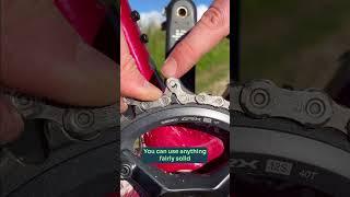 Split your chain without tools #cycletips #roadcycling #cycling