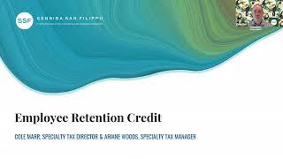 Employee Retention Tax Credit in 2022