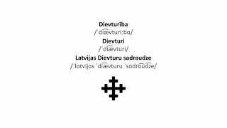 How to pronounce? Pronunciation of "Dievturība", "Dievturi", and "Latvijas Dievturu sadraudze"