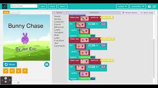 How to make a Chase Game using Code.org Sprite Lab