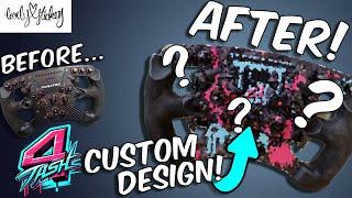 'Lovely Stickers' Custom 4Tash wheel design!  Stickers for your Sim gear