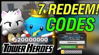 New! Update!TOWER HEROES AUGUST CODES 2024 - TOWER HEROES CODES 2024 - TOWER HEROES CODES