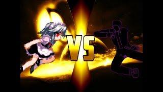 【Mugen】Darkness (Sakuya) (0.1) (SN defense removed) vs Starwolf123 (12p) (Both Sides)