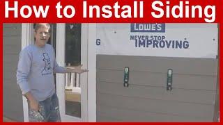 How to Install Lap Siding