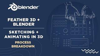 Feather 3D + Blender = 