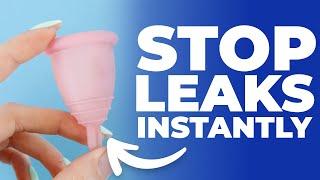 MENSTRUAL CUP How To Use Without Leaking | I Wish I Had Known This!!