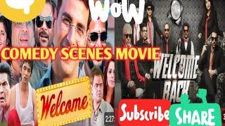 WELCOME AND WELCOME BACK MOVIE KE FUNNY SCENES #bollywoodmovie