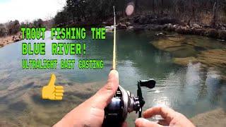 What Worked For Us Trout Fishing the Blue River... Ultralight Bait Casting and More!