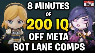 8 Minutes of Off Meta Bot Lane Comps That Are Actually 200 IQ