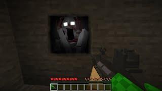 Realistic Weapons vs SCP-096 MOD in Minecraft