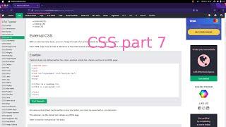 External CSS